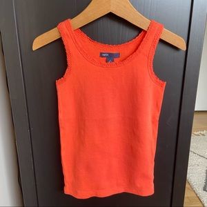 Little Girl Gap orange tank top size S (6-7)
